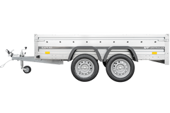 Remorque Double Essieu 264×150 EXPERT 2615/2 – PTAC 750 KG